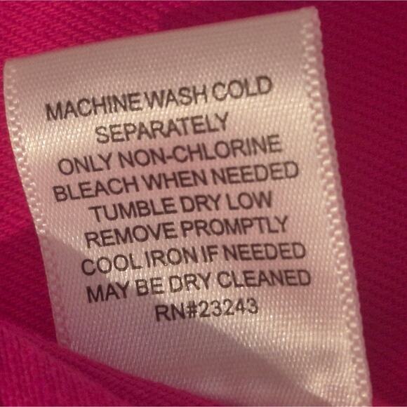 NWT | New York & Company | Vibrant PINK Jeans | 16Tall | Ultra HighWaist - Picture 11 of 12